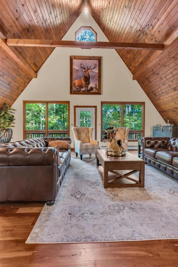 Casa de férias Star Gazer Luxury A-frame Wood Cabin. Near York/harrisburg/hershey/lancaster