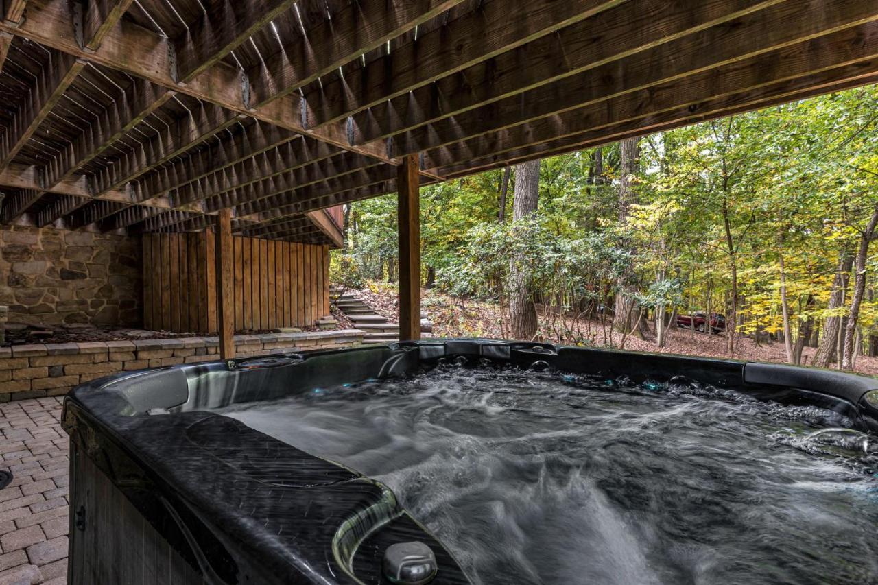 Casa de férias Star Gazer Luxury A-frame Wood Cabin. Near York/harrisburg/hershey/lancaster *